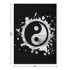 Distressed Yin Yang Feng Shui Ying Yang Taoism Zen Buddhism T-Shirt Throw Blanket Summer Beautifuls Blankets