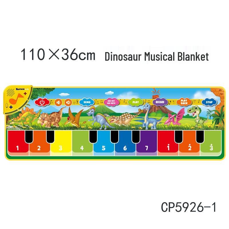 2022 Animal Music Baby Learning Piano Mat: Children's Dance Blanket Toy