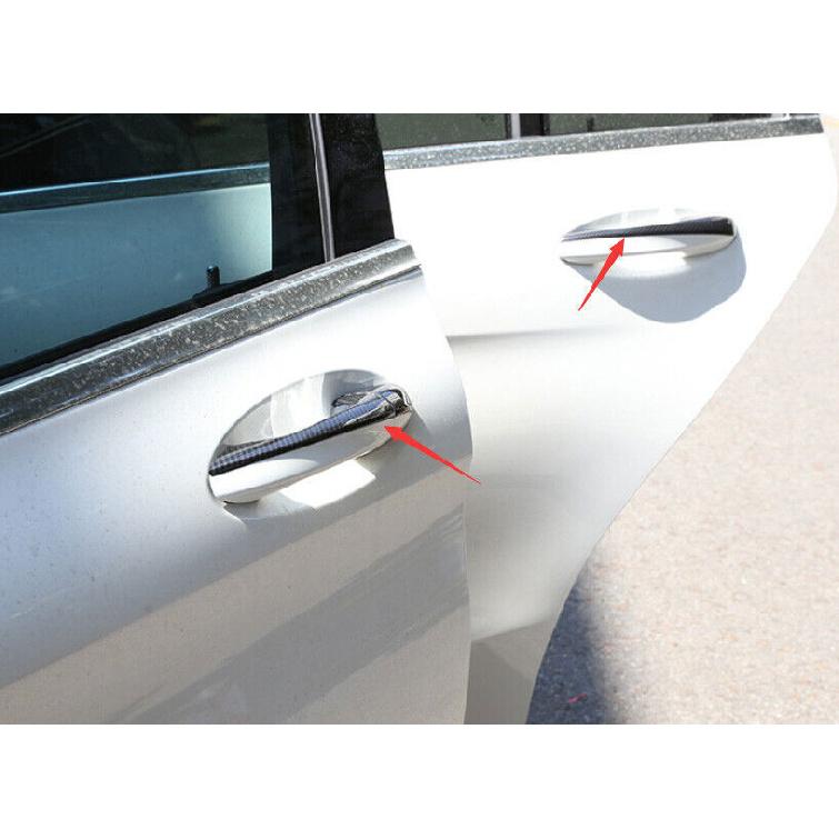 Outside Door Handle Cover Trim For Mercedes-Benz GLC 2016- ABS Carbon Fiber