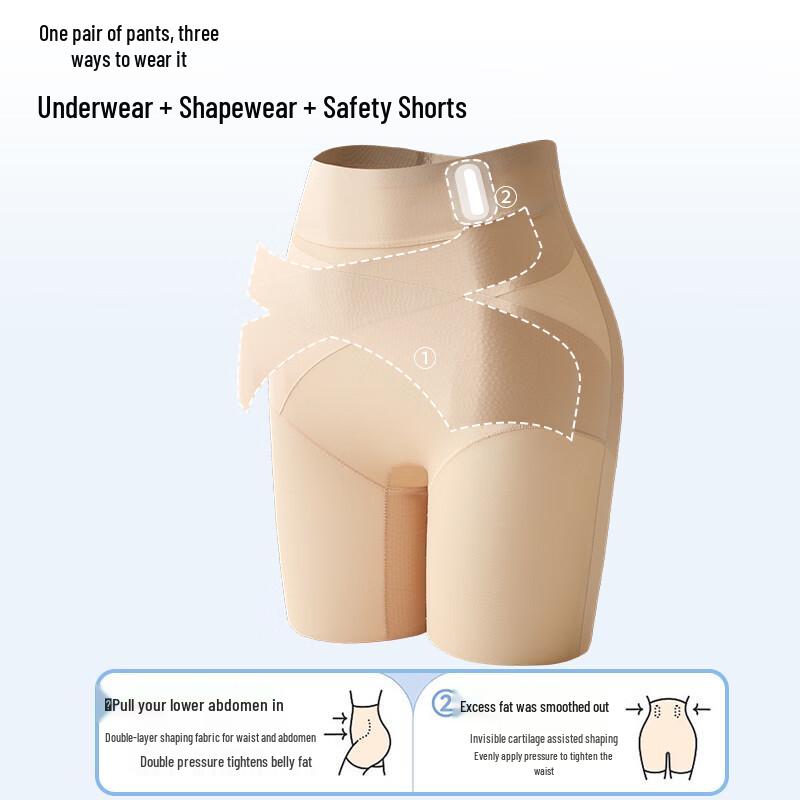 Odifen Women's High-Waisted Tummy Control Shaping Briefs