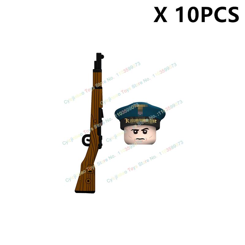 N661-670 NEW Military infantry Soldies Warriors Action Figures Building Blocks Accessories Collection Children's Toys Gifts