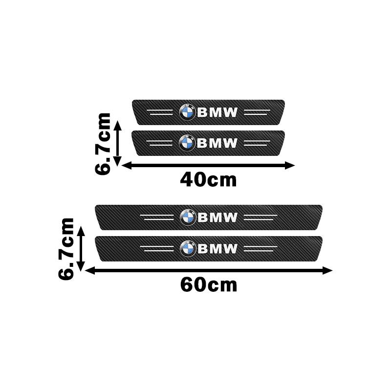Auto Türschwellen Schutzaufkleber Kratzfest Wasserdicht Aufkleber für BMW M E92 E87 F10 F20 F30 X3 X5 i3 ix3 E46 E90 E39 E60