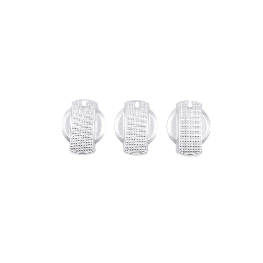 DIYUCAR Car Air Conditioning Knob Button Cover Air Conditioning Knob Button Trim Cover Interior