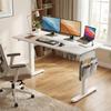 SONGMICS Electric Height Adjustable Desk, 180 x 80 x (72-120) cm, Sit-Stand Table, 4 Heights Memory Function for Office, Home Office