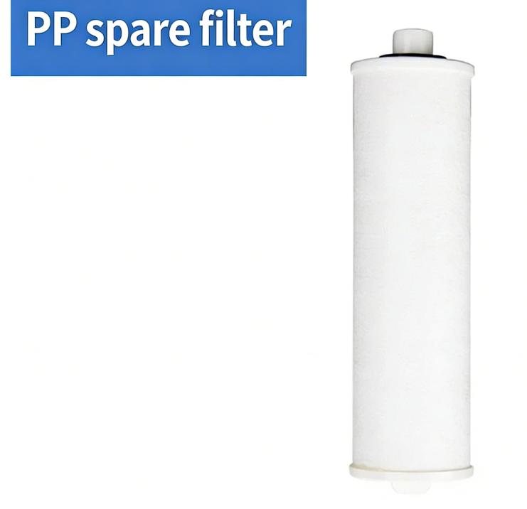 Фильтр для душа, Очиститель воды для ванной комнаты с высоким напором, Удаляет хлор и примеси, Универсальное крепление, Легкая установка