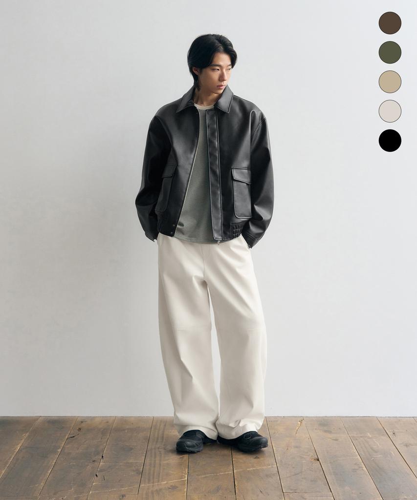Awodeijeu Flow Wide Elastic Cotton Pants [5 Colors]
