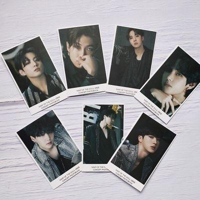 BTS Concert 7pcs Photocard Set RM Jin Suga J-Hope Jimin V Jungkook Suit Style Lomo Cards Kpop Idol Trading Cards Army Fan Collection Gift