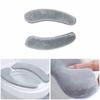 2PCS Toilet Seats A Set Of Gray Washable And Reusable