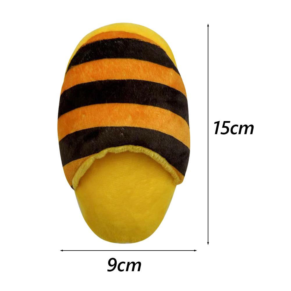 

Plush Pipe Slippers Pet Stuffed Toys for Small Dogs Squeaky Puppy Dog Chew Toy Chihuahua Pug Clean Teeth Honden Speelgoed Pipe As the picture