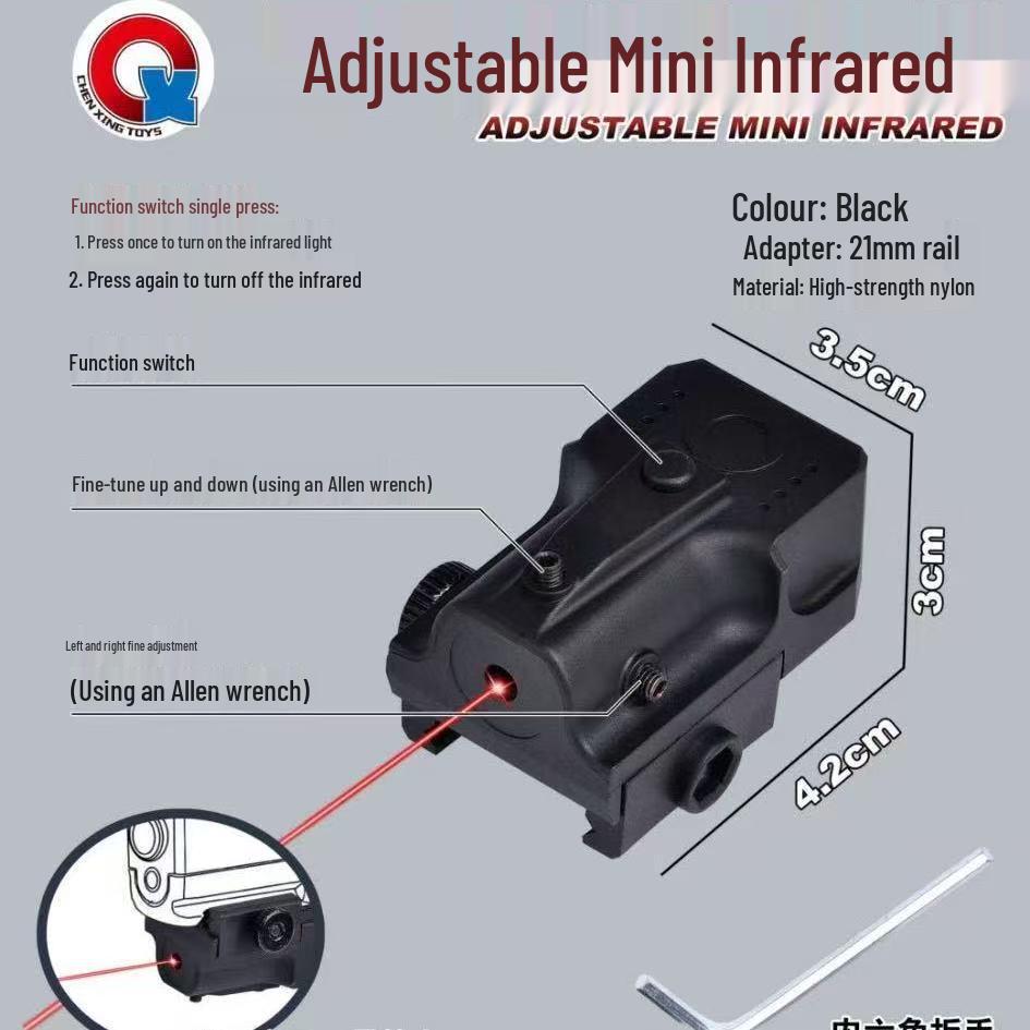 Mini Nylon Tactical Infrared Laser Toy Model