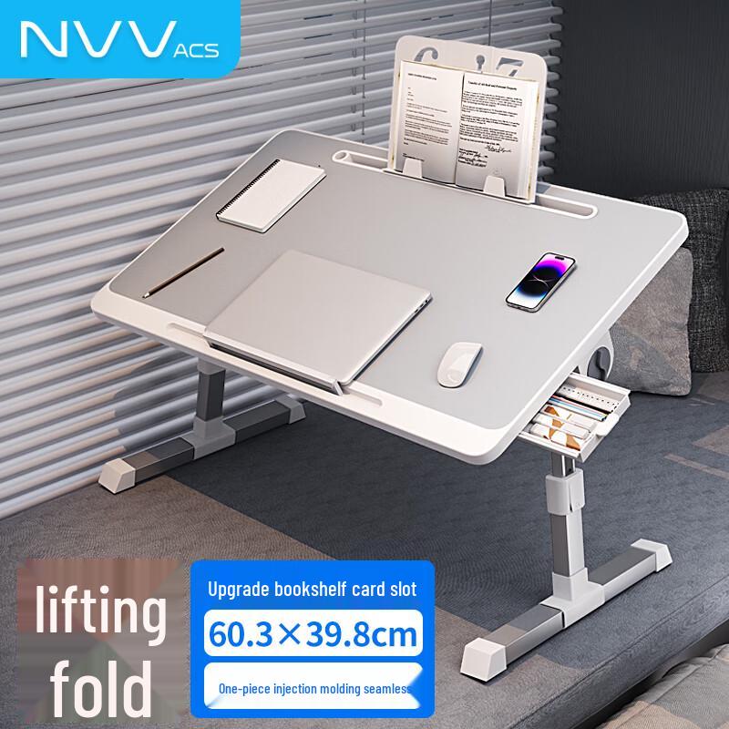 NVV Składane i Regulowane Biurko do Łóżka na Laptopa