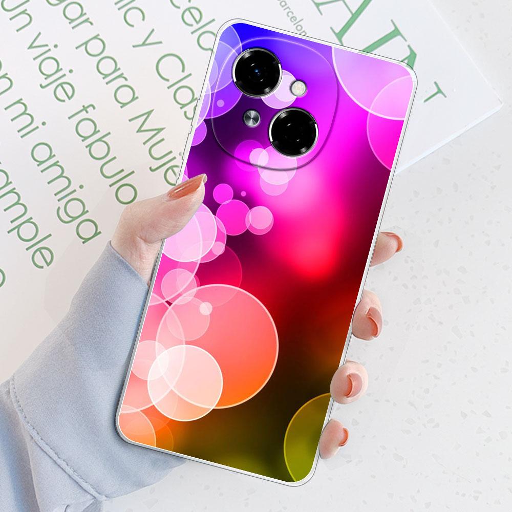 For Tecno Spark Go 1 Case Back Cover For Tecno Spark Go 2025 Shockproof Clear Soft Silicone TPU Phone Case for Tecno Pop 9 Coque