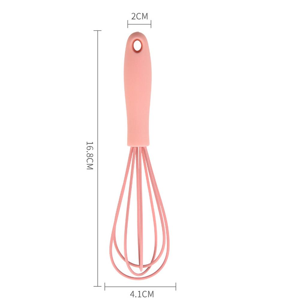 Mini Silicone Eggs Beater Multi-Purpose Handheld Anti-Rust Egg Whisk Food Blender Baking Tools For Home Kitchen Accessory