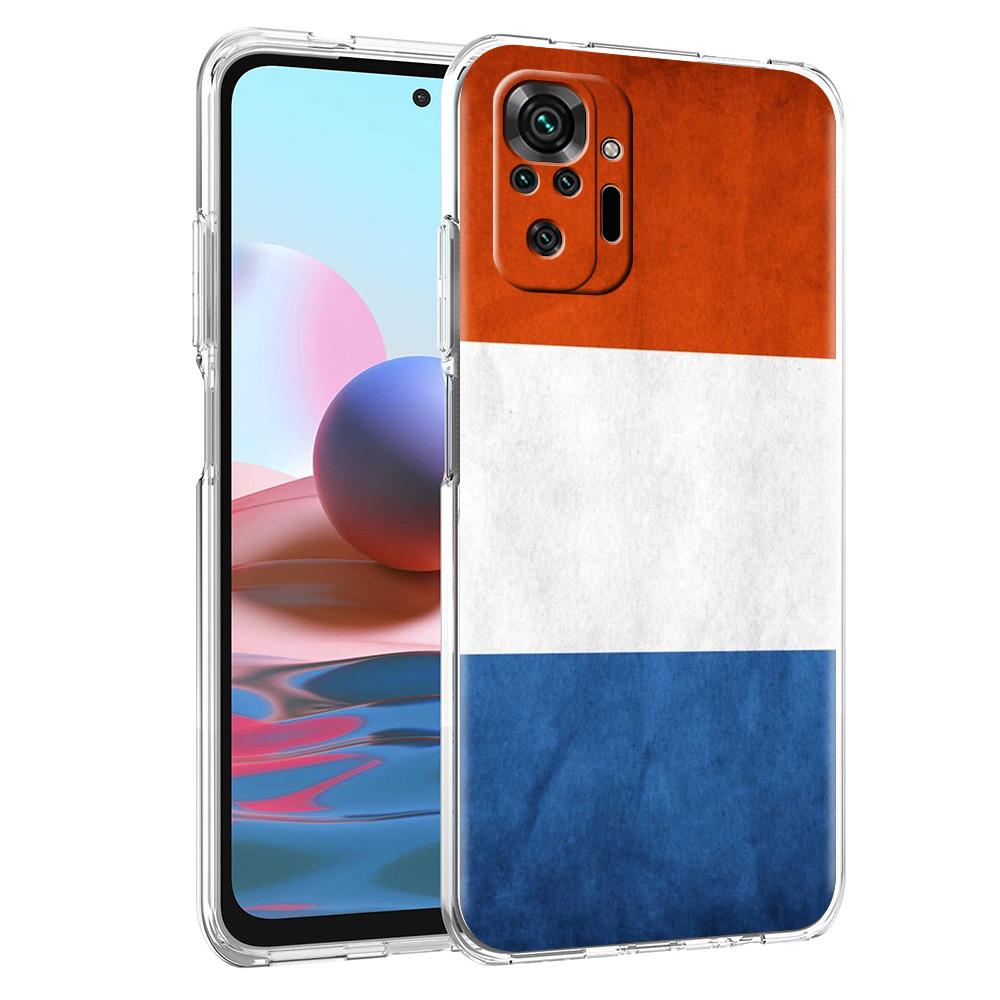 Phone Case For Xiaomi Redmi Note 15 14 5G 13 12 10 11 Pro Plus 4G 14C 13C 12C Soft TPU Cover Dutch Flag