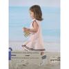 David Bella Girls' Cool Dress Children's Antibacterial Skirt 2026 New Summer Outfit Baby Academy Polo Dress