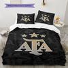 Argentina National Football Team Pattern Bedding,Quilt Set Quilt Cover Pillowcase Home Birthday Gift(1 * duvet cover + 2 * pillowcase, without core)