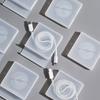 5 Pieces Portable Cable Organizers Box Retractable Cord Management Winder Case Phone Holder for Office Home or Travel