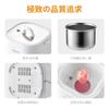 24 KAWU Boiled Egg Boiled Egg Fully Automatic Egg Holds 4 Steam Hot Spring Egg Hard Boiled Hot Spring Egg Electric Kitchen Lunch Ideal As a Christmas