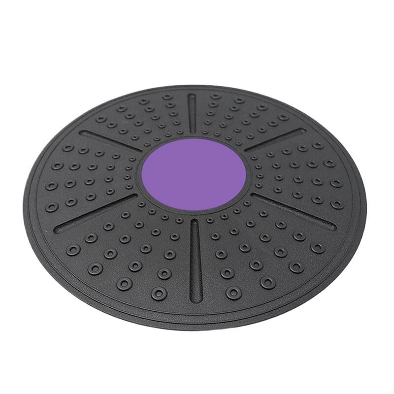 

1 шт., балансировочная доска для йоги, дисковые круглые пластины, педаль для фитнес-тренировок, сенсорная балансировочная доска для сенсорной реабилитации фиолетовый