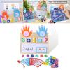 Wooden Montessori Number Teaching Aids Magnetic Bead Maze Counting Board For Kids Educational Toy