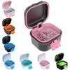 Double-Layer Leak-Proof Denture Soaking Cup Portable Denture Container  Oral Hygiene