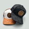 Patch Contrasting Color Hardtop Breathable Baseball Cap Men And Women British Retro Sunshade Versatile Truck Hat