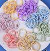 Elastic Threaded Hair Ties: Small, Handmade Rubber Bands for Headwear & DIY Accessories