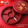 Festive Chinese Melamine Candy & Nut Tray