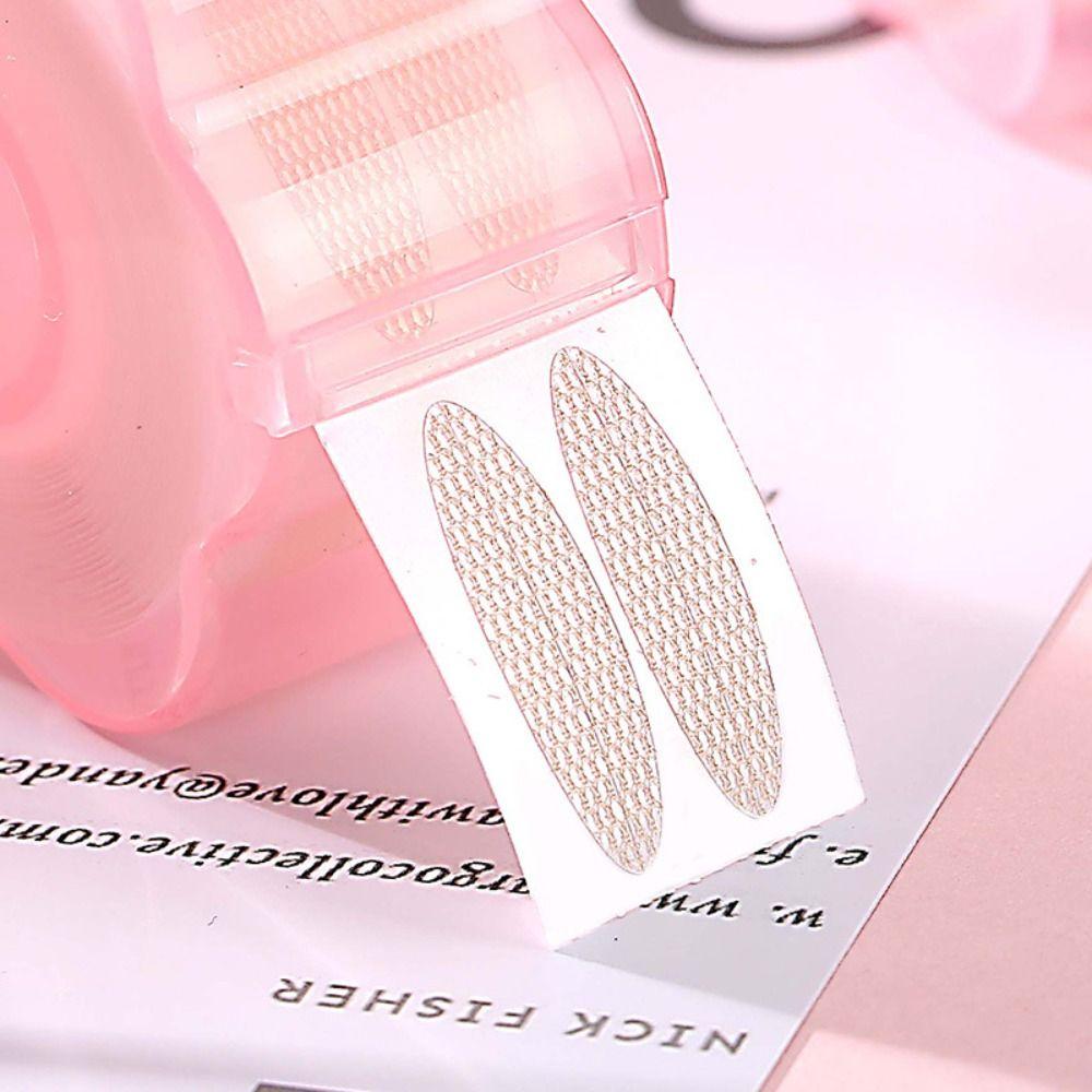 360Pcs Breathable Invisible Lace Eyelid Sticker S/L Fold Mesh Eye Stickers Big Eyes Olive Shaped Eyelid Tape Roll Beauty
