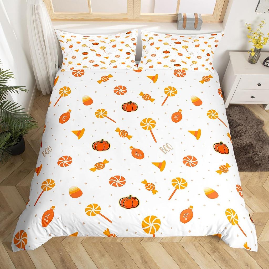 Candy Duvet Covers For Kids Boys Girls Queen King Size Lightweight Down Room Decor 2 Pillowcases And 1 Duvet Cover No Comforter