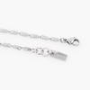 Jbans Classic Ultra Mini Prism Surgical Steel Slim Chain Bracelet (C2401Ac1096_Sv)