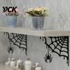 Yard Decorations 2Pcs Spider Web Corner Metal Wall Art, Signs Outdoor Decor, Gothic Weather Resistant Craft Minimalist Aesthetic Sculpture for