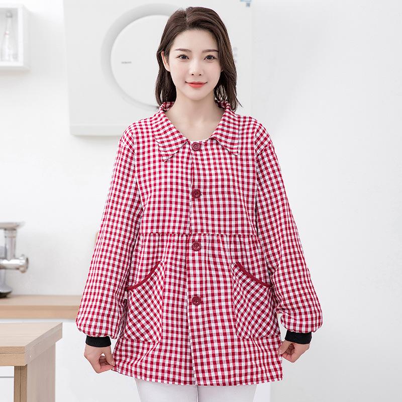 Durable Dustproof Kitchen & Workshop Apron-Top Workwear Jacket
