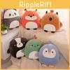Fox Penguin Capybara Plush Toys Animal Stuffed Doll Room Decoration Gift Kids