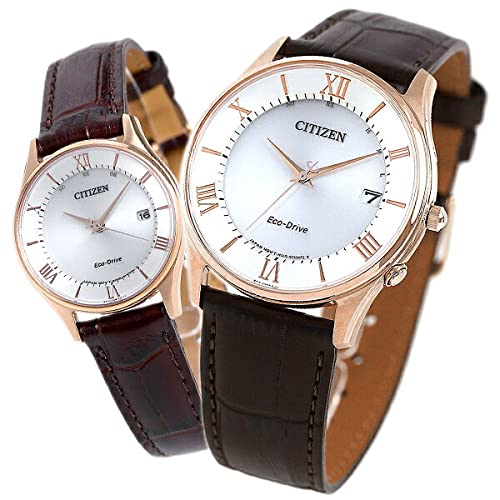 

[Citizen] CITIZEN Watch Pair Watch Eco Drive Radio Radio Solar Couple AS1062-08A ES0002-06A Men s Women s