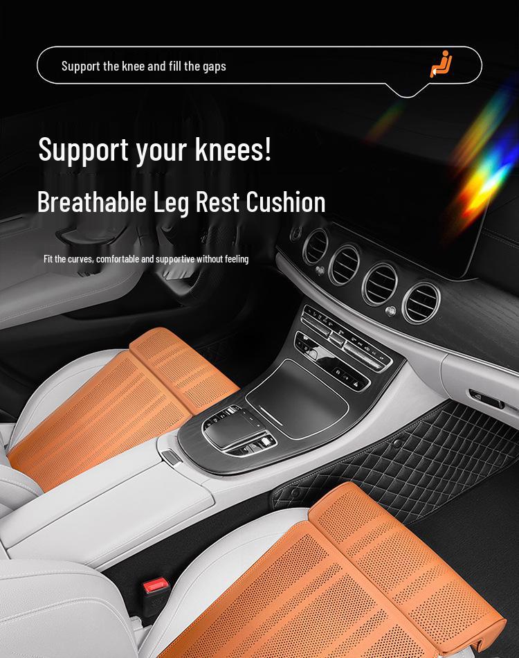 Universelles Vier-Jahreszeiten-Autositzkissen mit integrierter Beinauflagenverlängerung