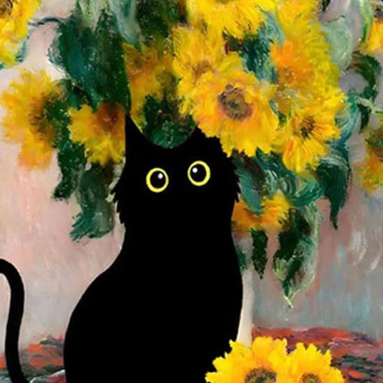 Wooden Frame Cat Refrigerator Magnet Vintage 3D Frame Cat Fridge Magnet Home Kitchen Office Decoration Cat Lover Gift