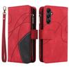 For Samsung Galaxy A05s 4G Leather Case with Strap Zipper 9 Card Slot Phone Cover Stand