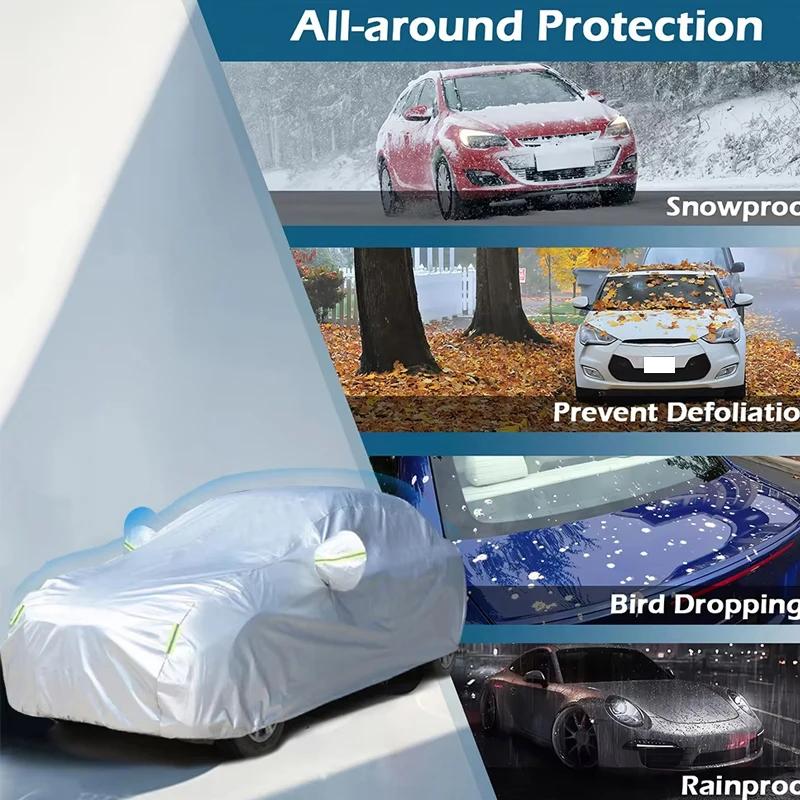 For MINI Car Cover Outdoor Protection Covers Snow Sunshade Waterproof Dustproof Exterior UV Car Accessories