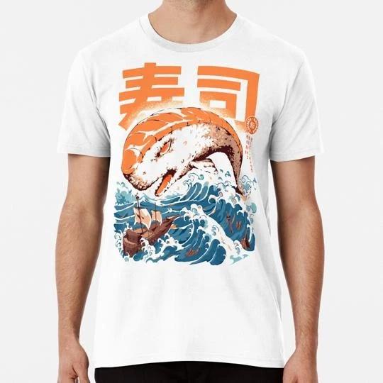 Moby Sushi Size S to 5XL Made in the USA T-Shirt 2XL