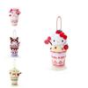 Cute Ice Cream Korilakkuma Plush Toy Super Soft Short Plush Cartoon Style 15cm Height