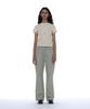 PARTIMENTO WOMEN Floral Printed Short Sleeve Tee_Cream