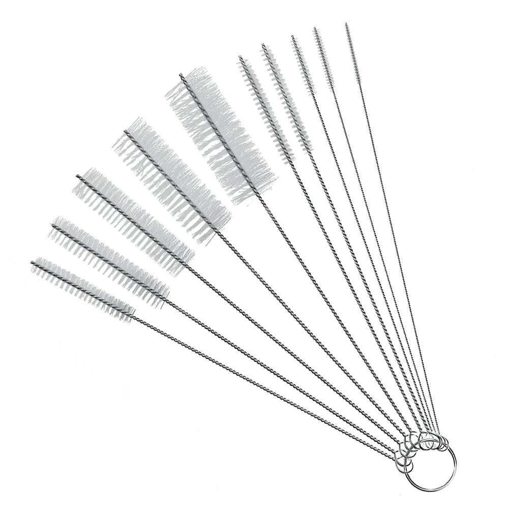 15PCS Car/Motorcycle Carburetors Carbon Dirt Jet Remove Cleaner Cleaning Wires Set Cleaning Needles Nylon Brushes Tool Kit