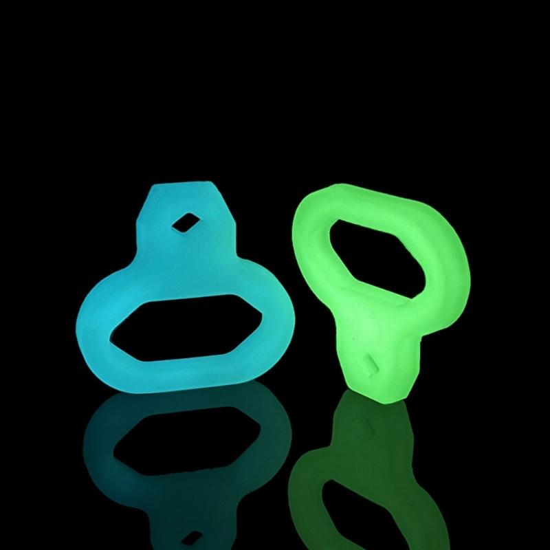 Night Glowing Diving Hook Clip Enhances Safety During Night Diving Quick Detach Diving Rings Light Weight Diving Clip