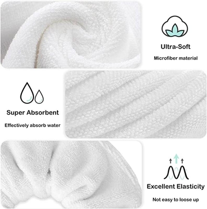 Scrunchies Asciugacapelli Microfibra Elastici per Capelli per Capelli Bagnati Porta Coda di Cavallo Scrunchies Grandi Asciuganti Scrunchies Asciugatura Capelli