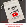 5Pcs Personalized Sets of In Sickness and In Health Bags Bachelorette Party Recovery Kit Wedding Emergency Kit Hangover Survival