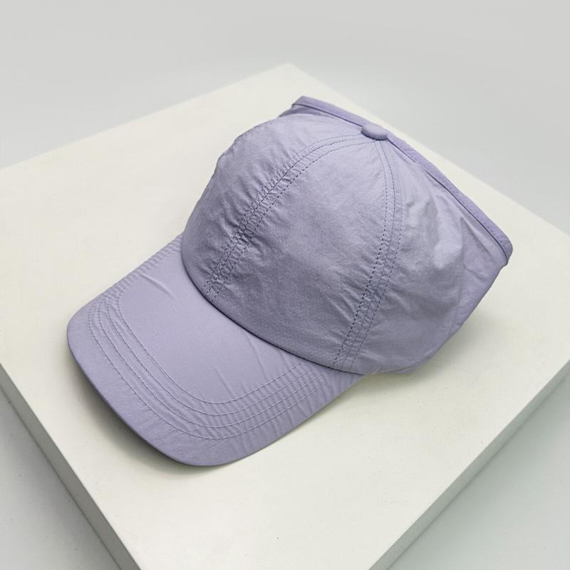 And Women Solid Color Half Open Top Fast Drying Baseball Caps Air Permeable Outdoor Use Sun Protection Sports Snapback Hats All-Match Minimalist