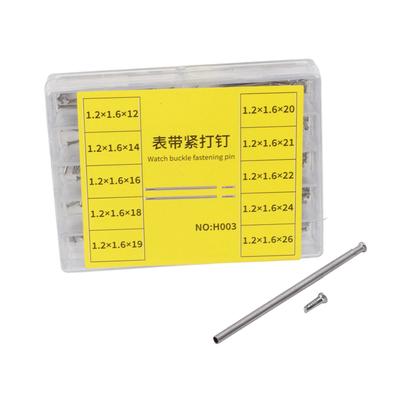 Professionelle Uhr Band Verschluss Rohr Reibung Pin Druck Bars Pins Nieten Enden Reparatur Zubehör