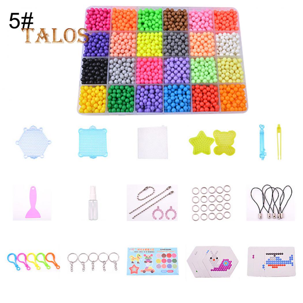 

T-Toys Многоцветная Волшебная Вода Аква Липкие Бусины Сменные Аксессуары Художественные Ремесла Детские Игрушки 5#