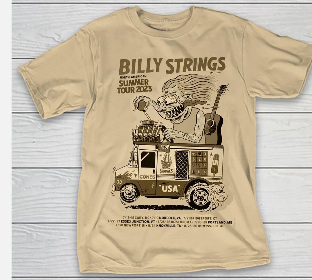 Billy Strings 2023 Tour Collection Album S to 5XL Sand T-shirt Unisex T-Shirt M